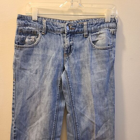 New York And Company Low Rise Slim Slouch Leg Size 0 - Picture 2 of 5